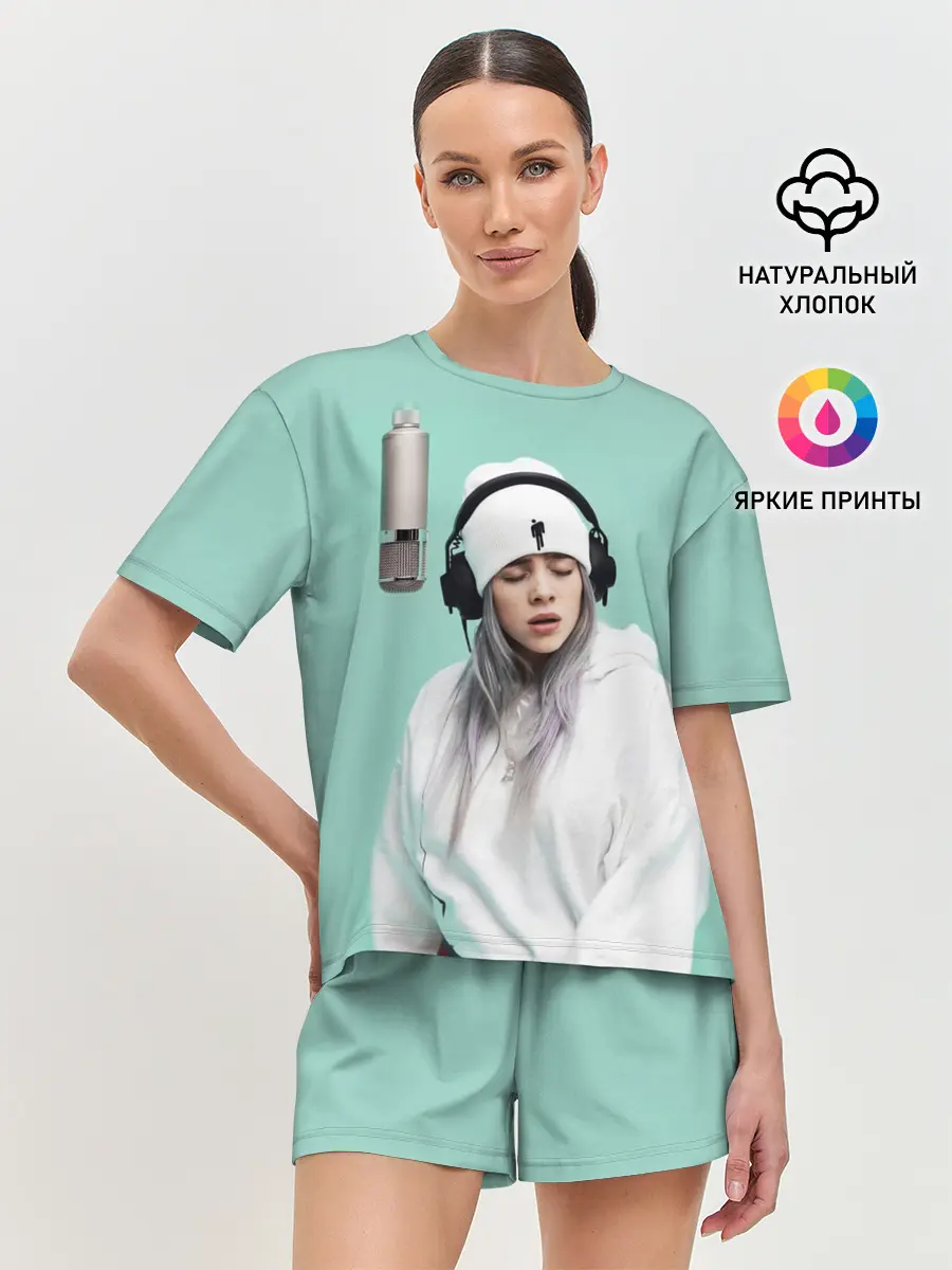 Женская пижама с шортами / BILLIE EILISH