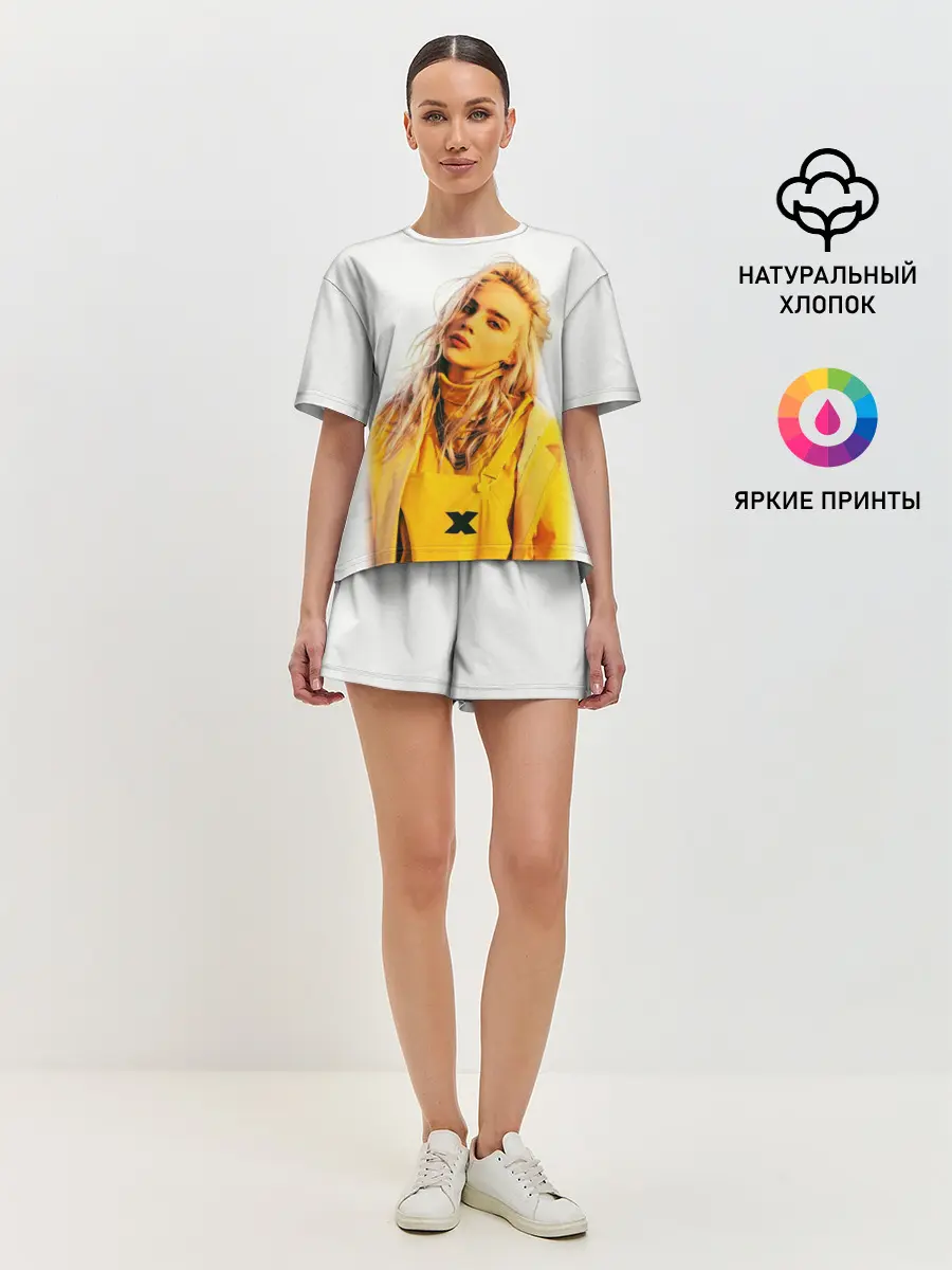 Женская пижама с шортами / BILLIE EILISH