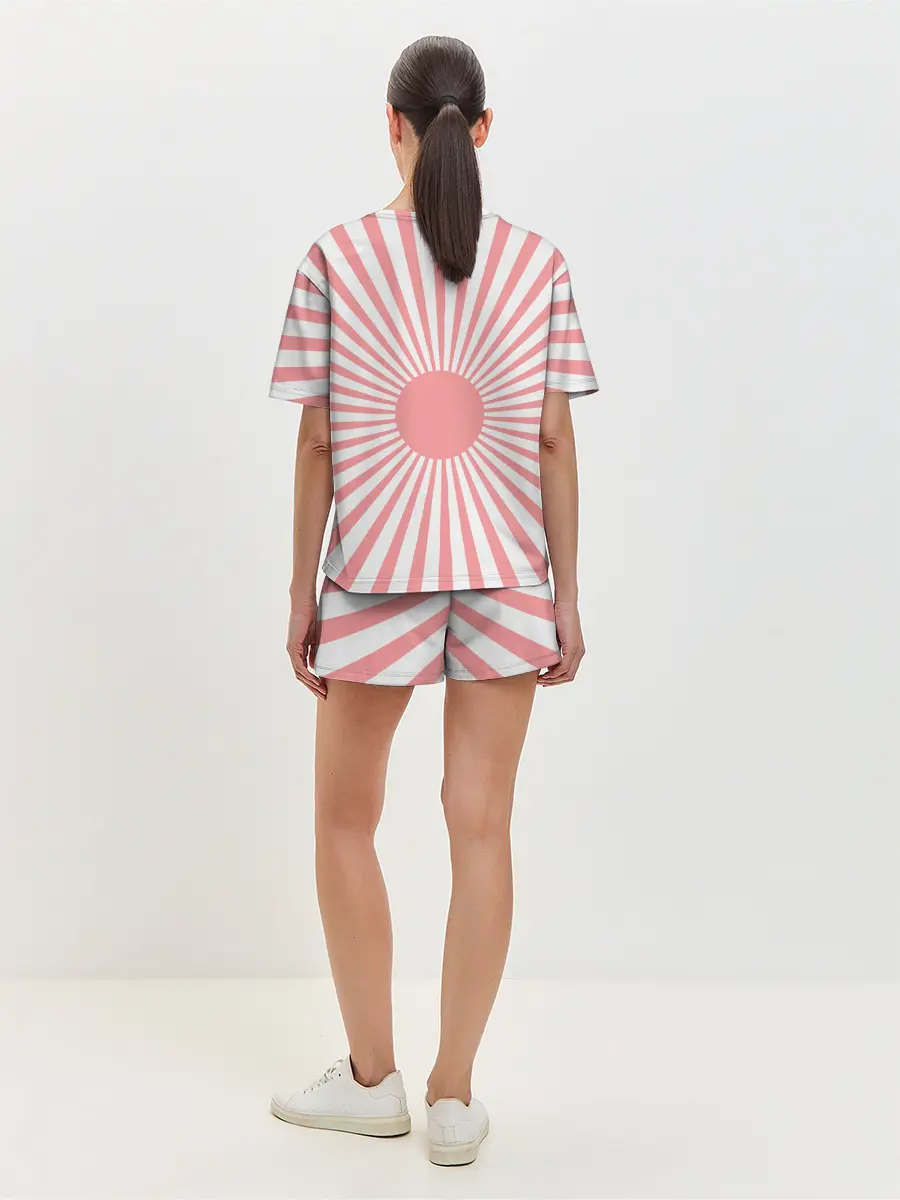 Женская пижама с шортами / Убийца розового солнца