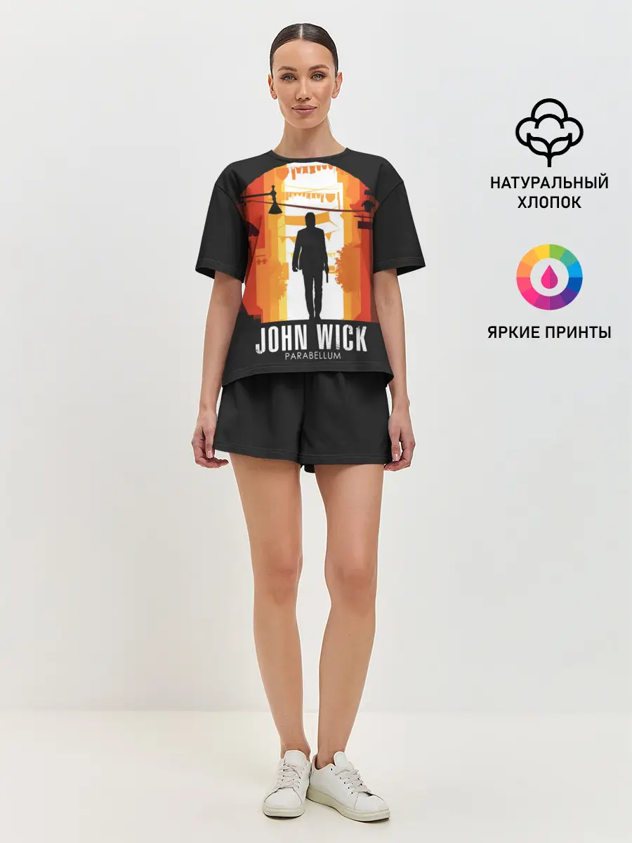 Женская пижама с шортами / John Wick