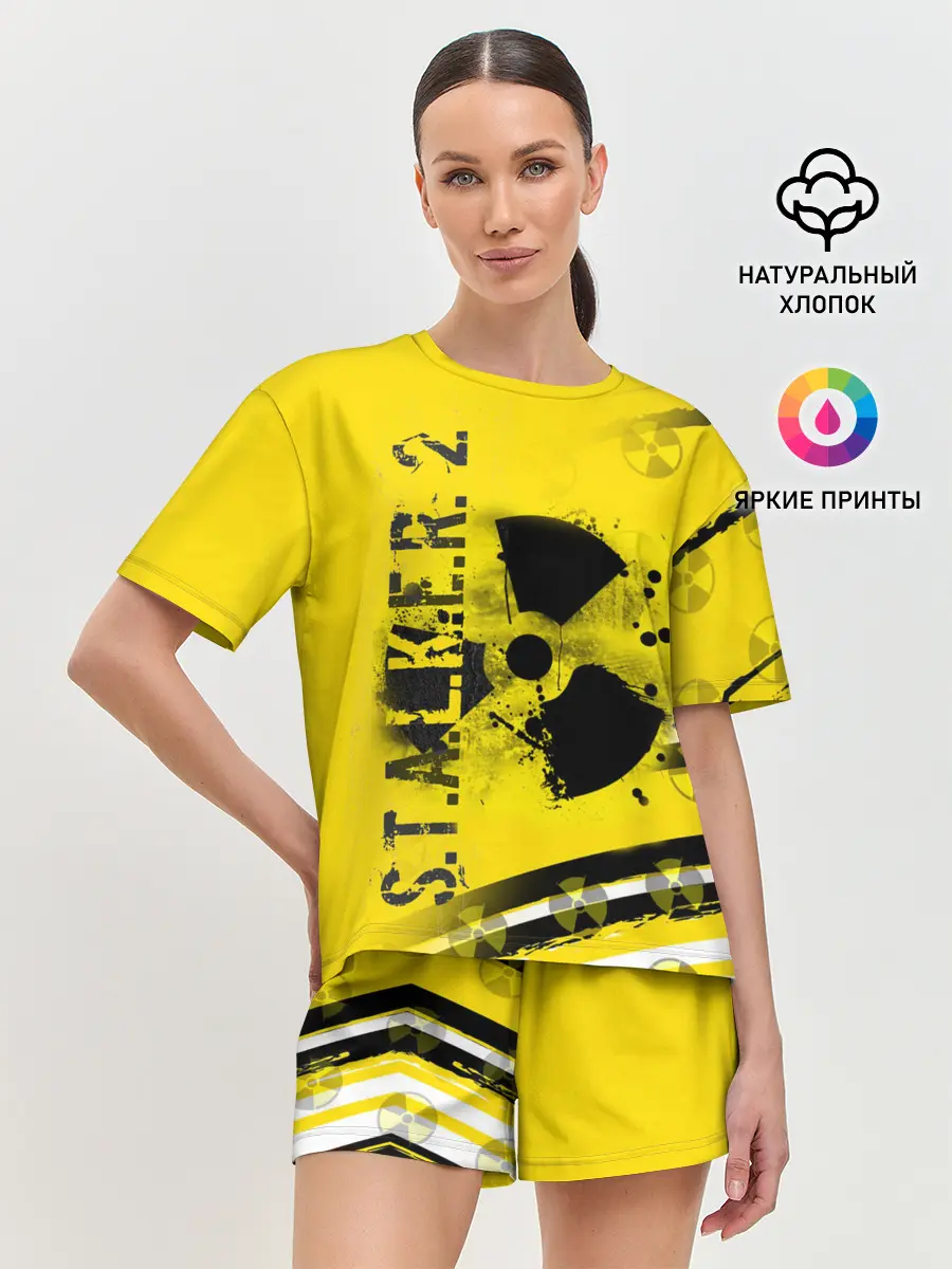 Женская пижама с шортами / S.T.A.L.K.E.R