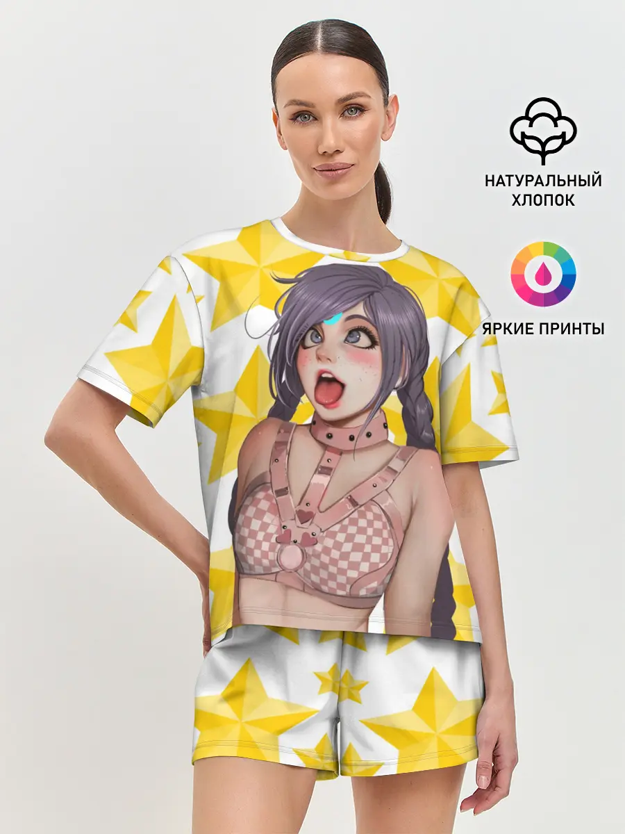 Женская пижама с шортами / Aheago