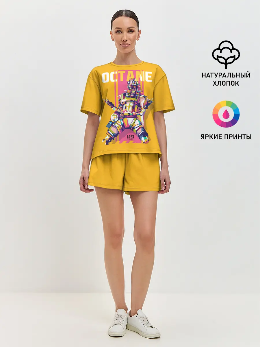 Женская пижама с шортами / Apex Legends Octane