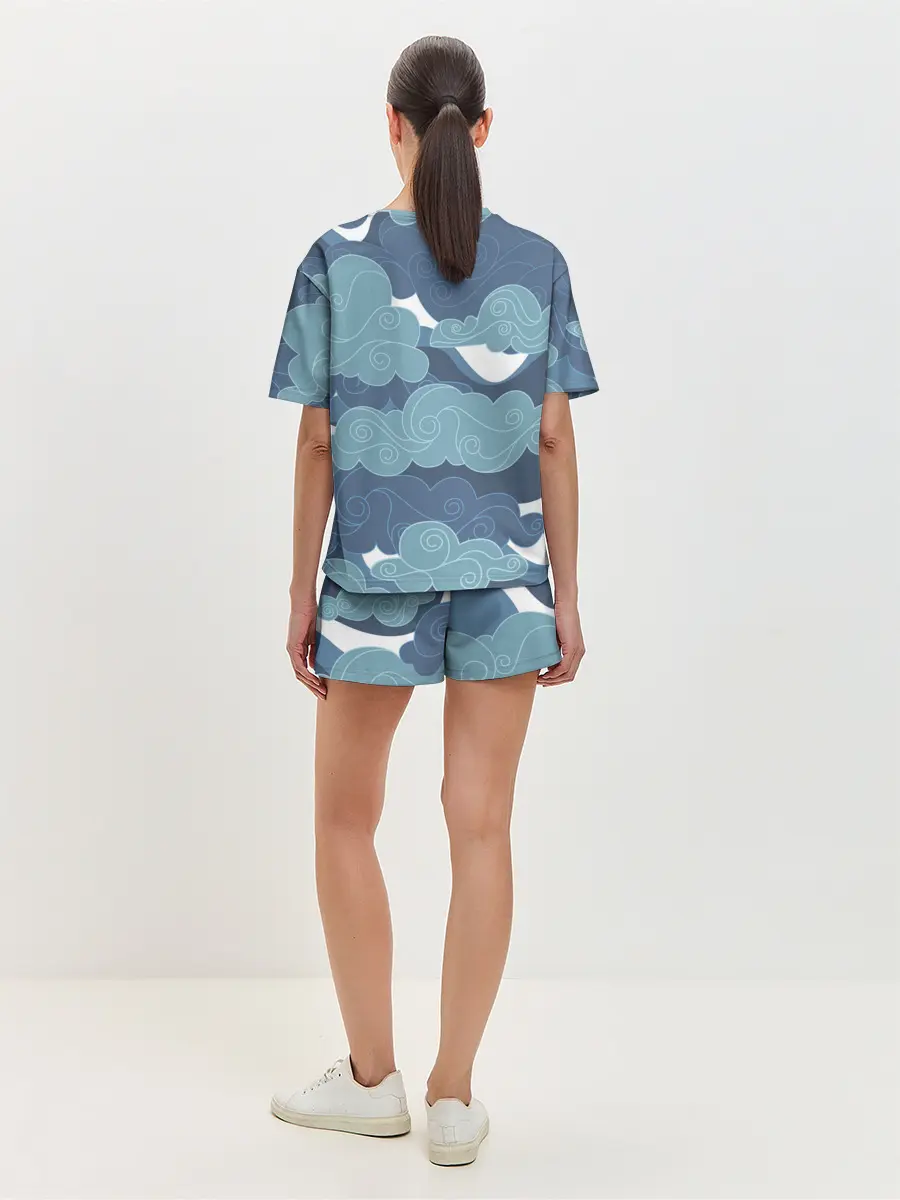 Женская пижама с шортами / Небо над Китаем