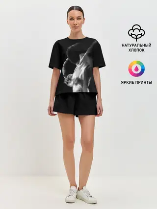 Женская пижама с шортами / Fencer