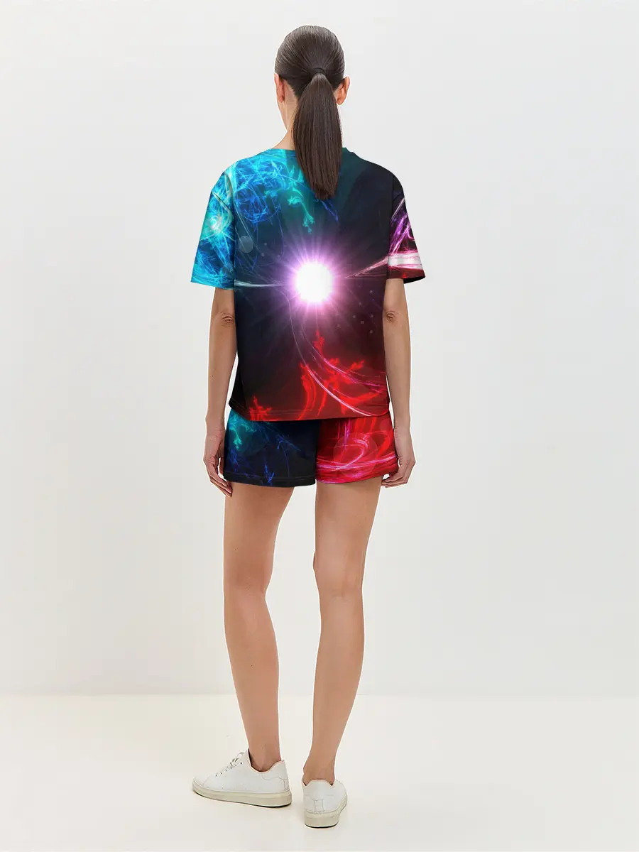 Женская пижама с шортами / Кис-Кис