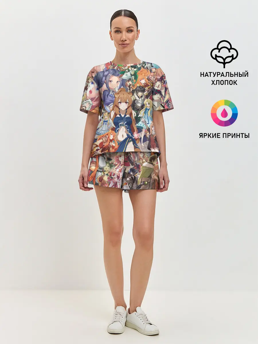 Женская пижама с шортами / Восхождение Героя Щита