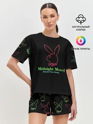 Женская пижама с шортами / ТИКТОКЕР - PAYTON MOORMEIE.