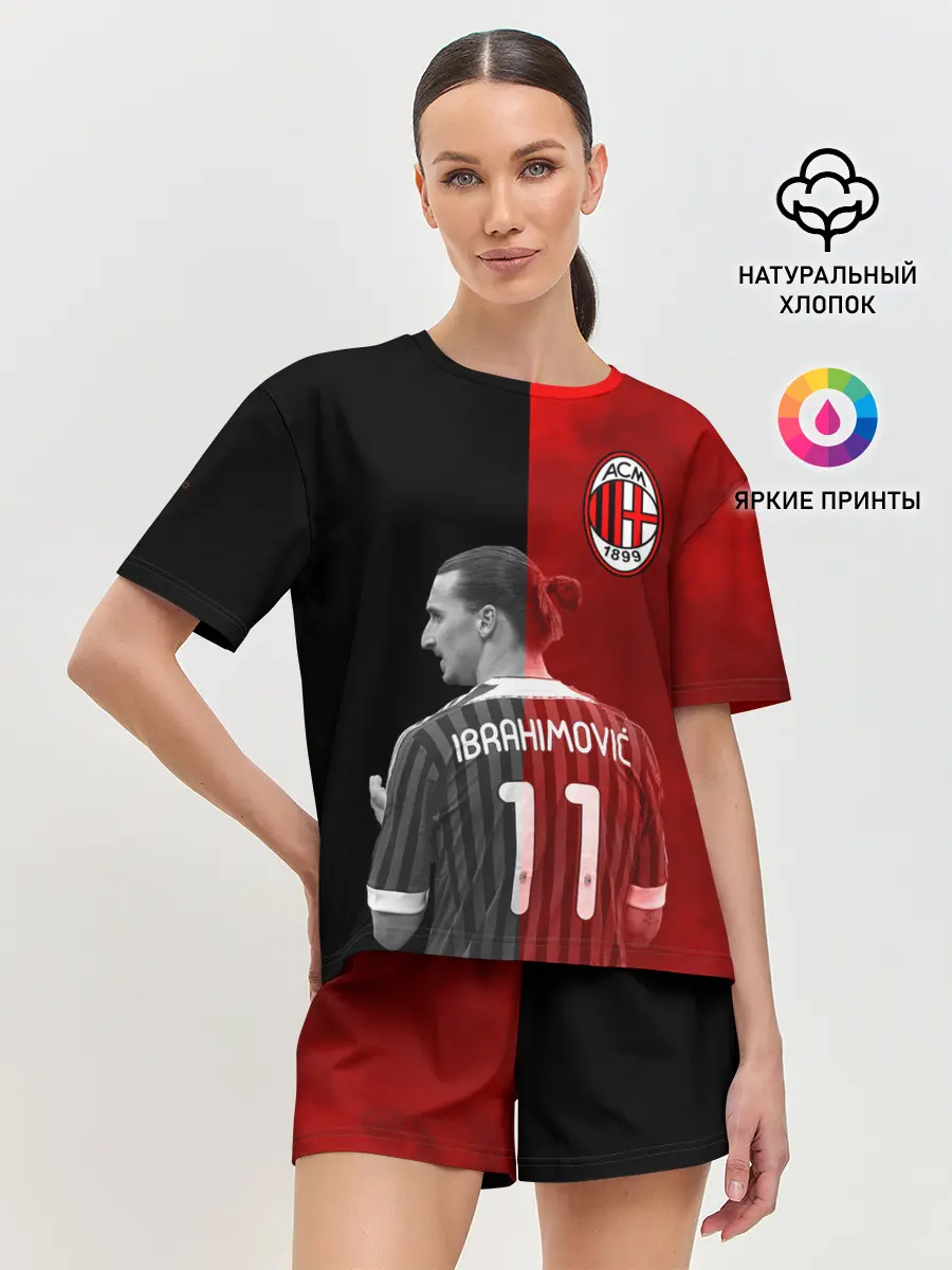 Женская пижама с шортами / Ибрагимович