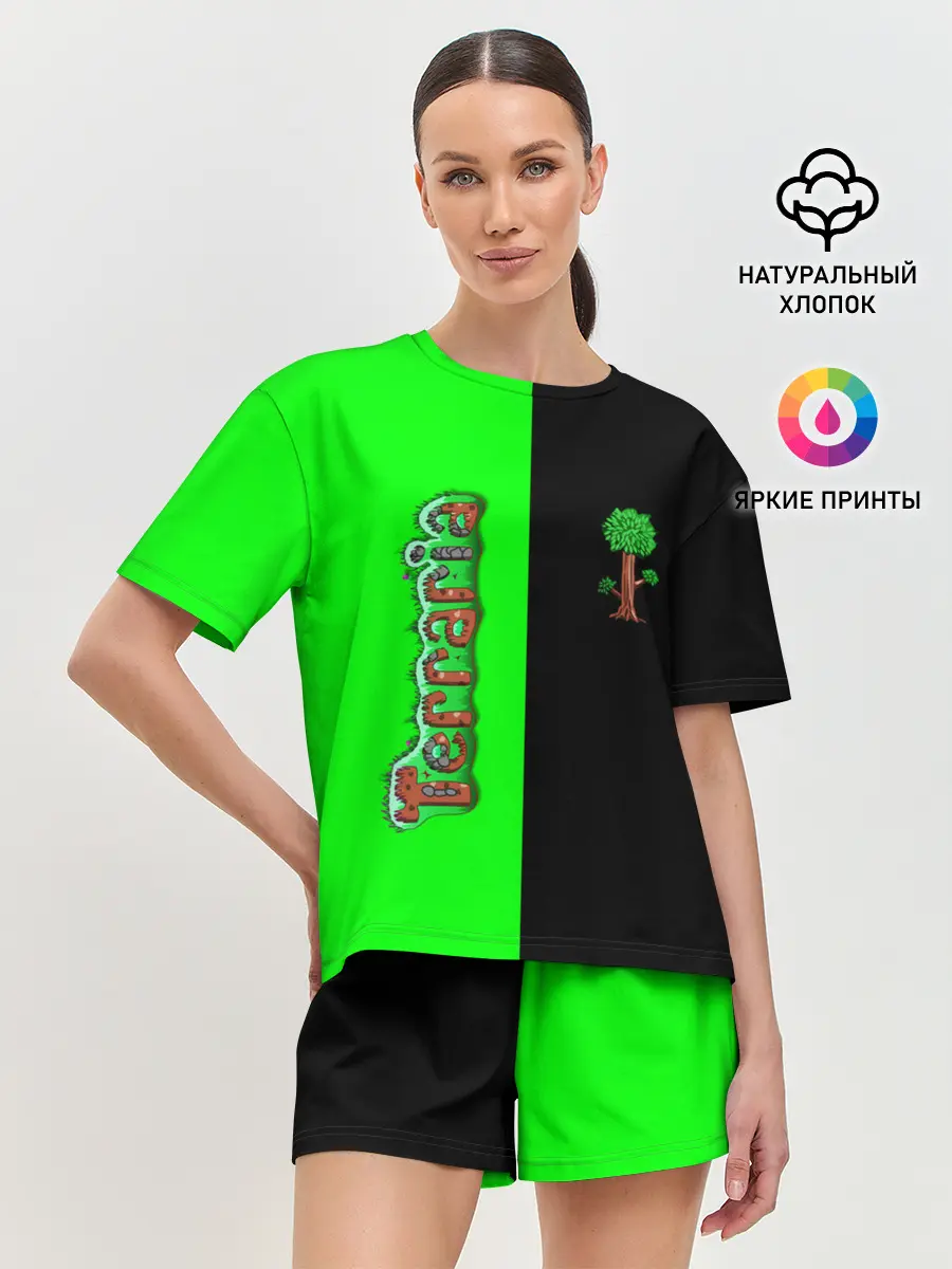 Женская пижама с шортами / Terraria