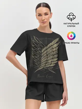 Женская пижама с шортами / AOT light