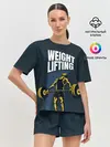 Женская пижама с шортами / Wheight lifting