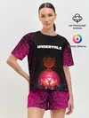 Женская пижама с шортами / UNDERTALE FRISK