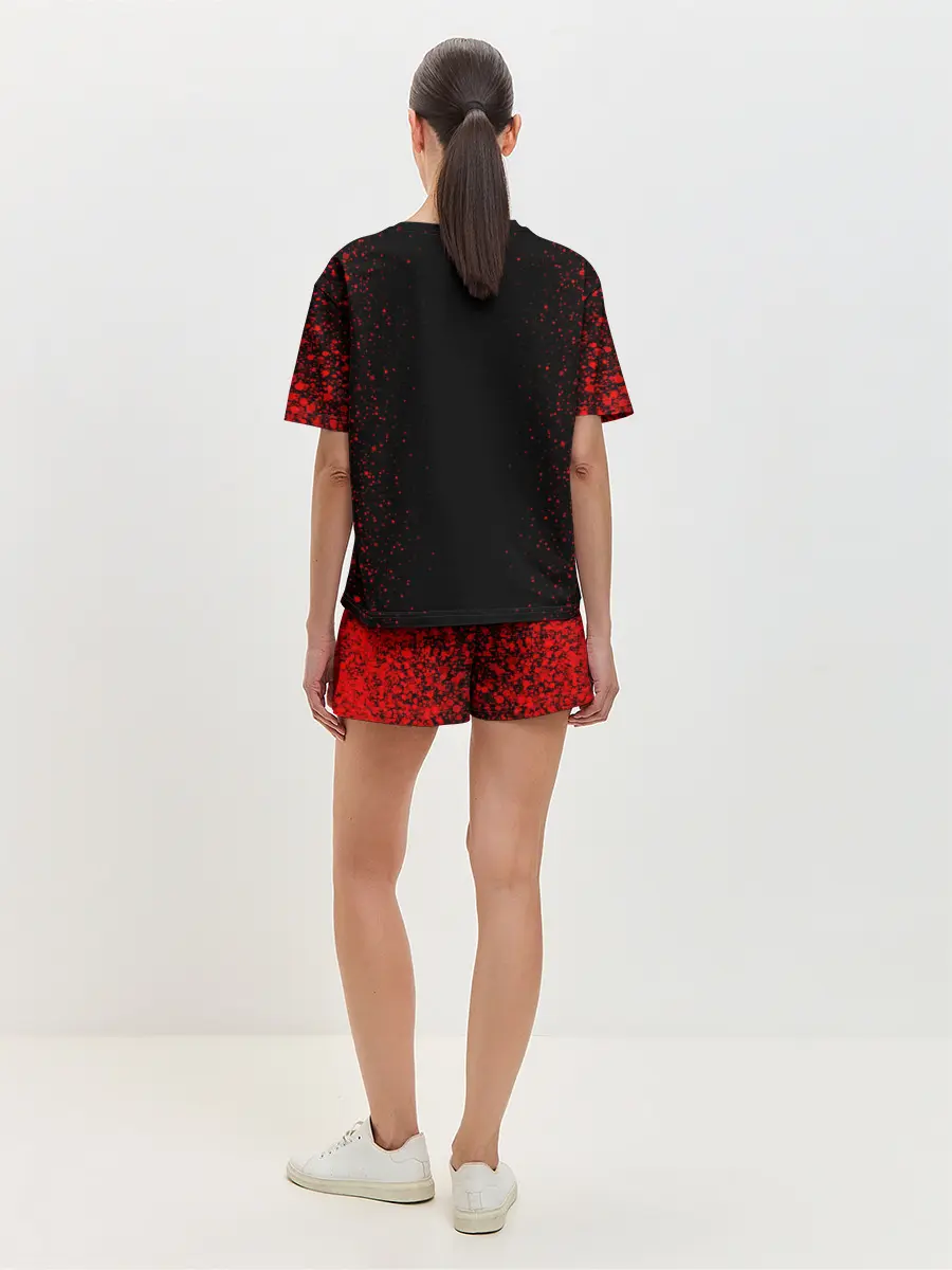 Женская пижама с шортами / UNDERTALE CHARA