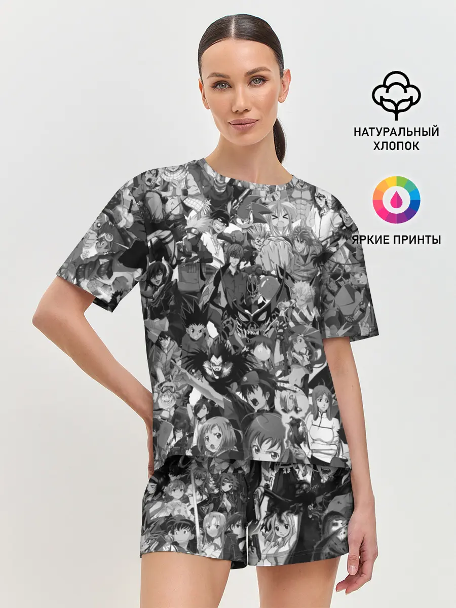 Женская пижама с шортами / ANIME HEROES