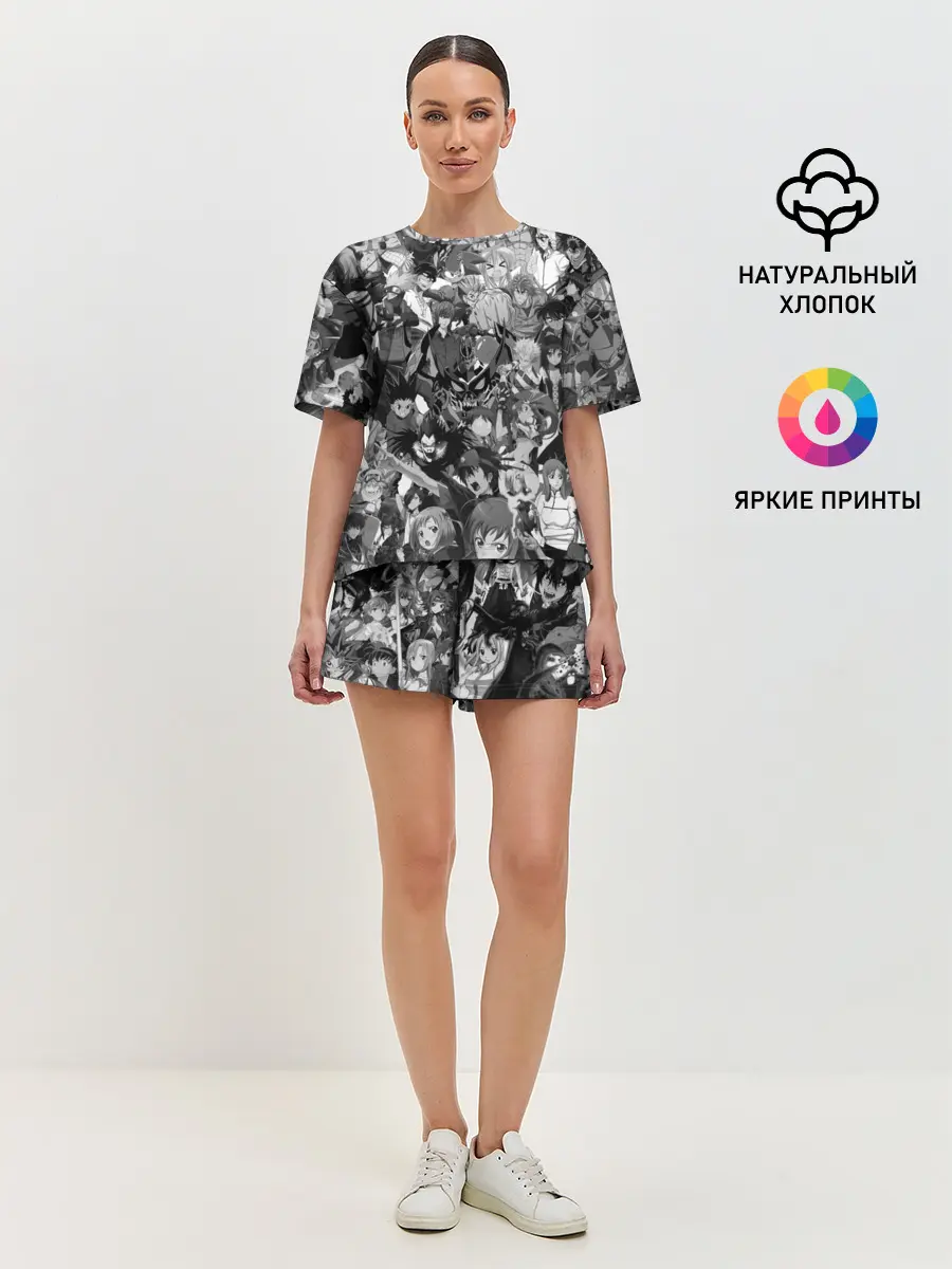 Женская пижама с шортами / ANIME HEROES