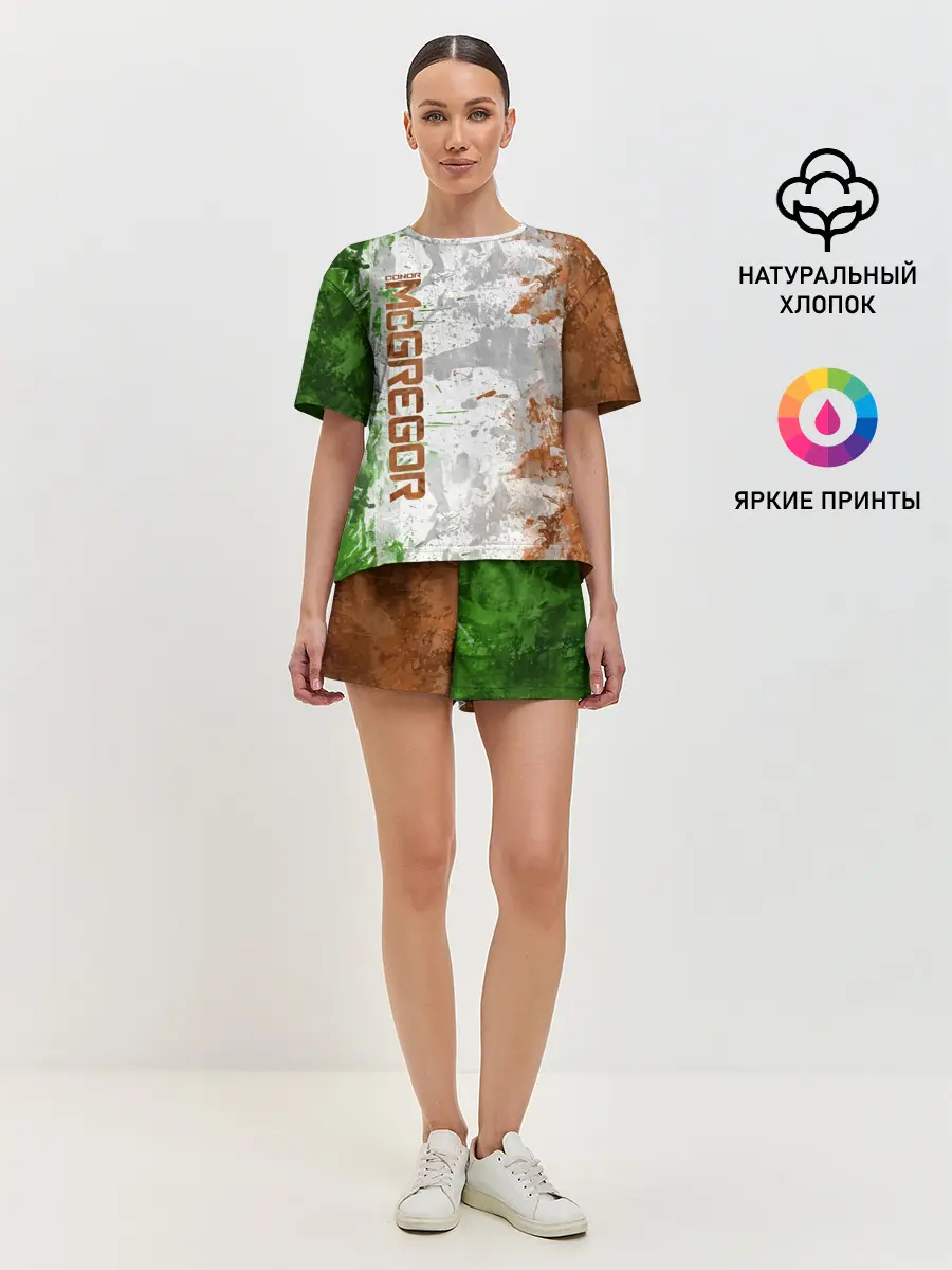 Женская пижама с шортами / Конор МакГрегор