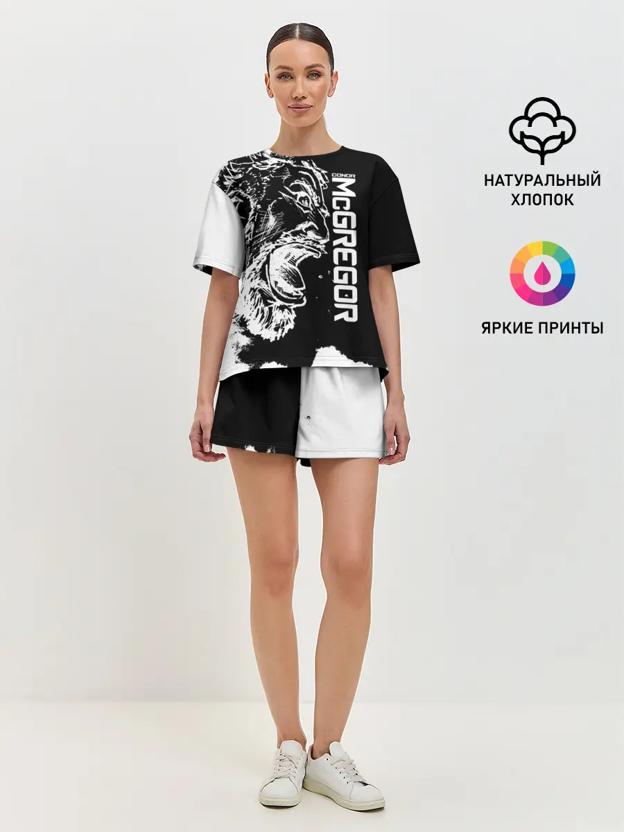 Женская пижама с шортами / Конор МакГрегор