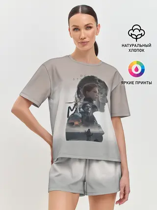 Женская пижама с шортами / Death Stranding