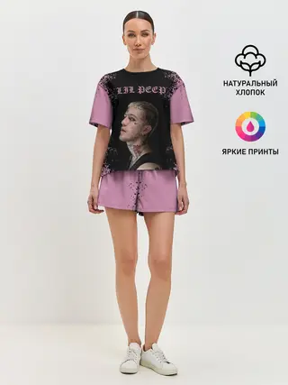 Женская пижама с шортами / LiL PEEP