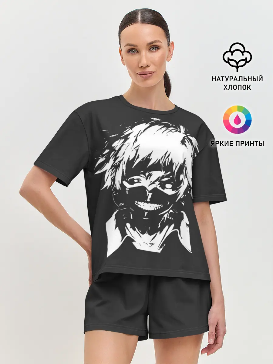 Женская пижама с шортами / Токийский гуль