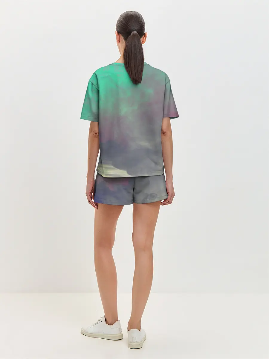 Женская пижама с шортами / Рыбак