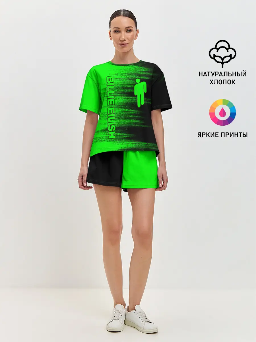 Женская пижама с шортами / BILLIE EILISH