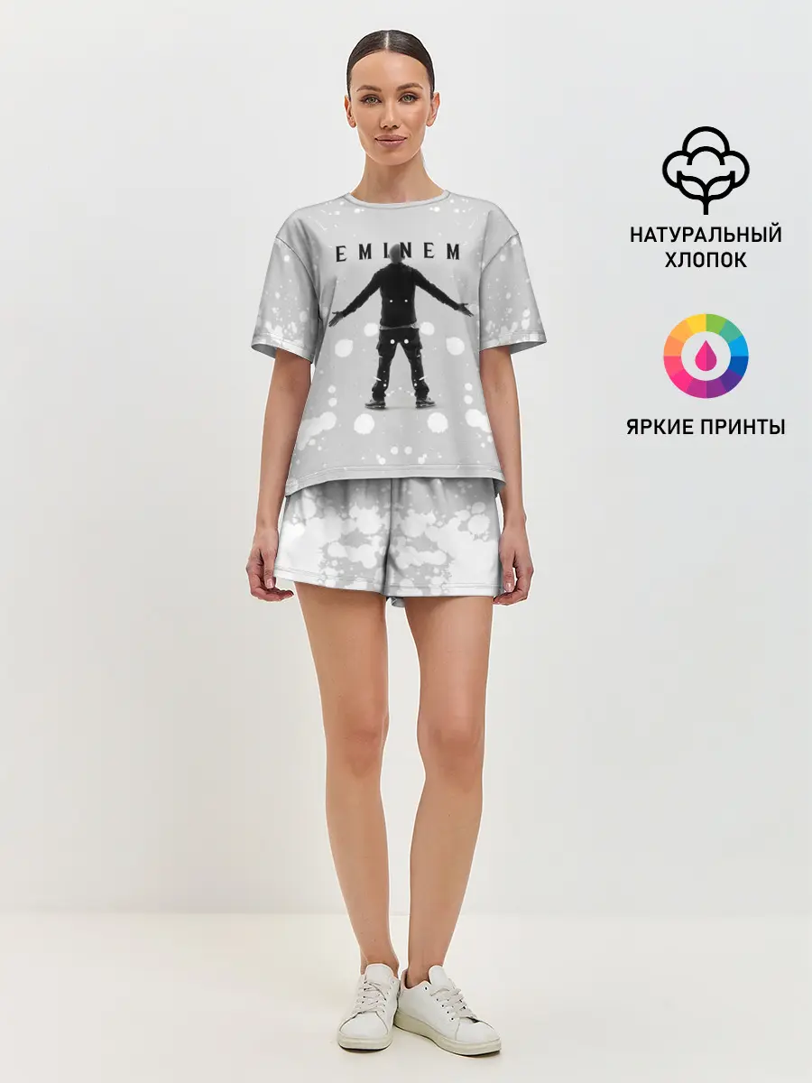 Женская пижама с шортами / EMINEM | ЭМИНЕМ