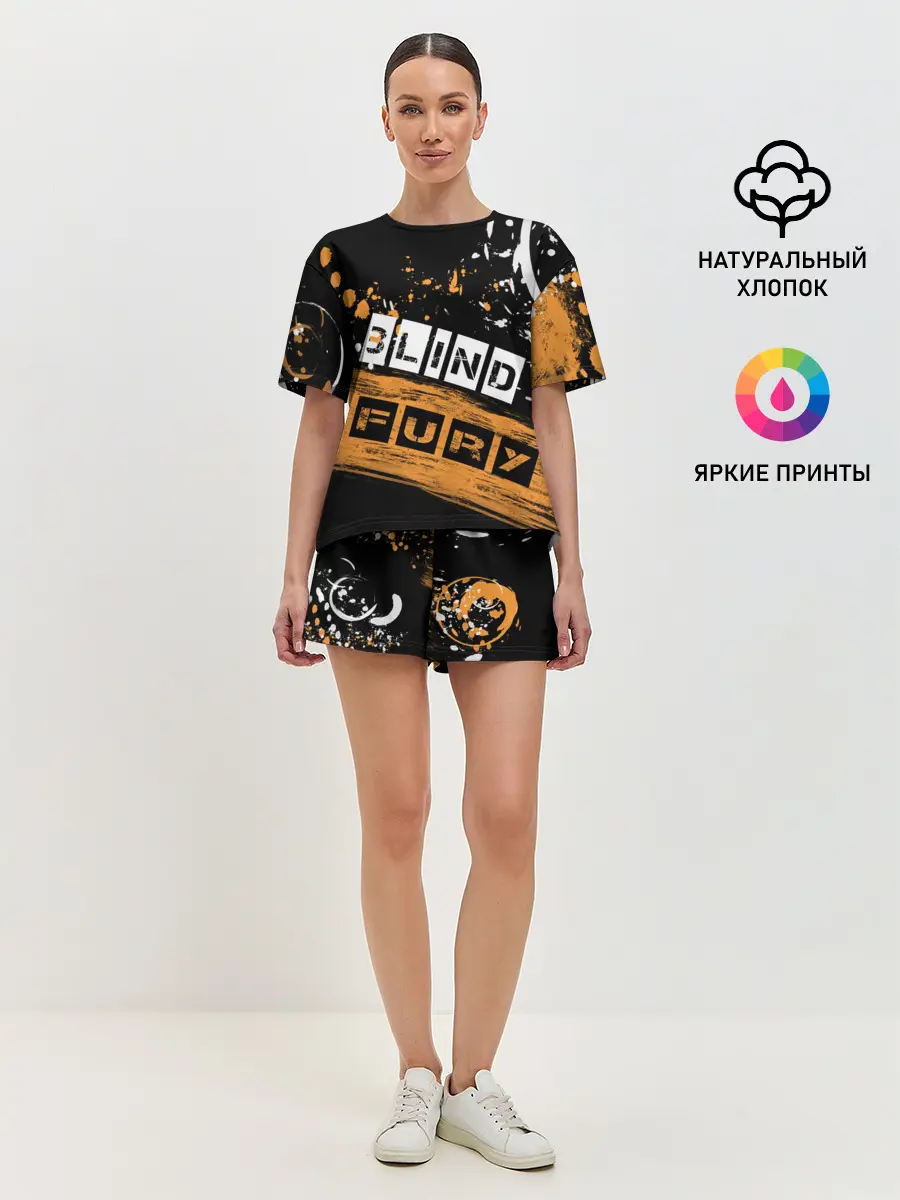 Женская пижама с шортами / BLIND FURY