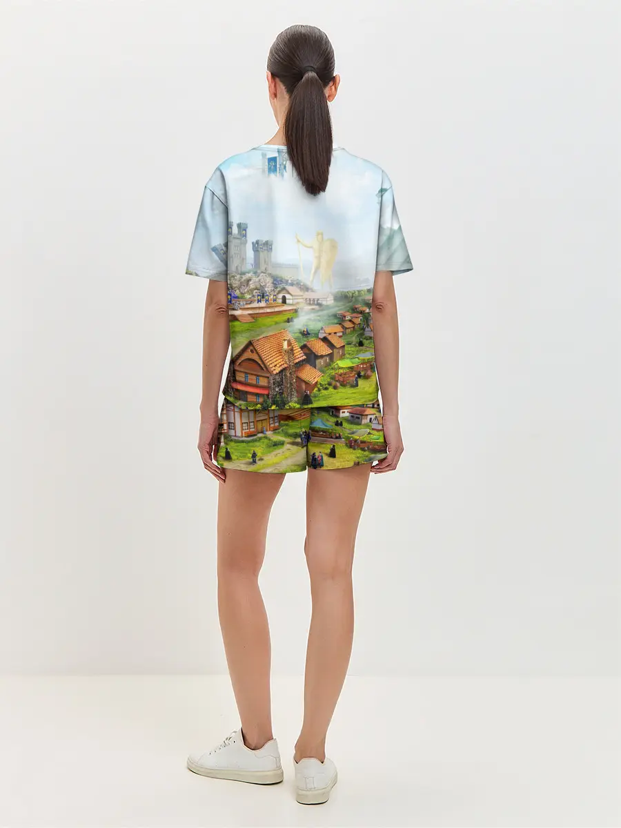 Женская пижама с шортами / ГЕРОИ МЕЧА И МАГИИ