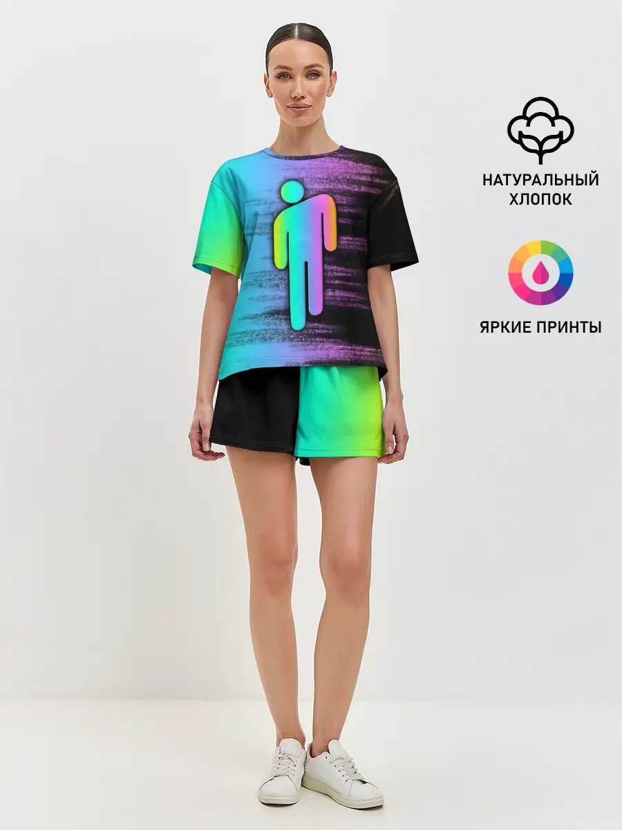 Женская пижама с шортами / BILLIE EILISH