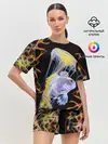 Женская пижама с шортами / медуза