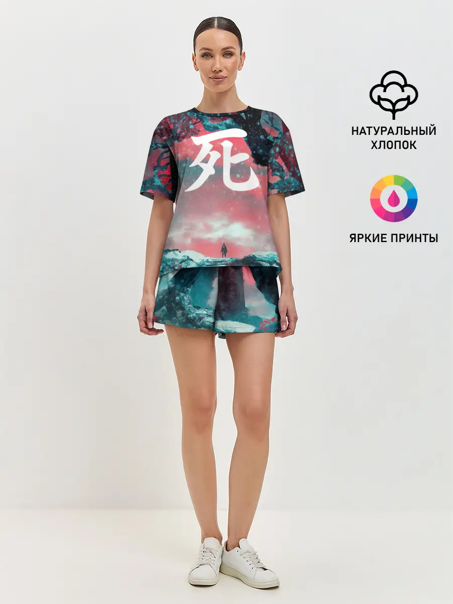 Женская пижама с шортами / Sekiro shadows die twice