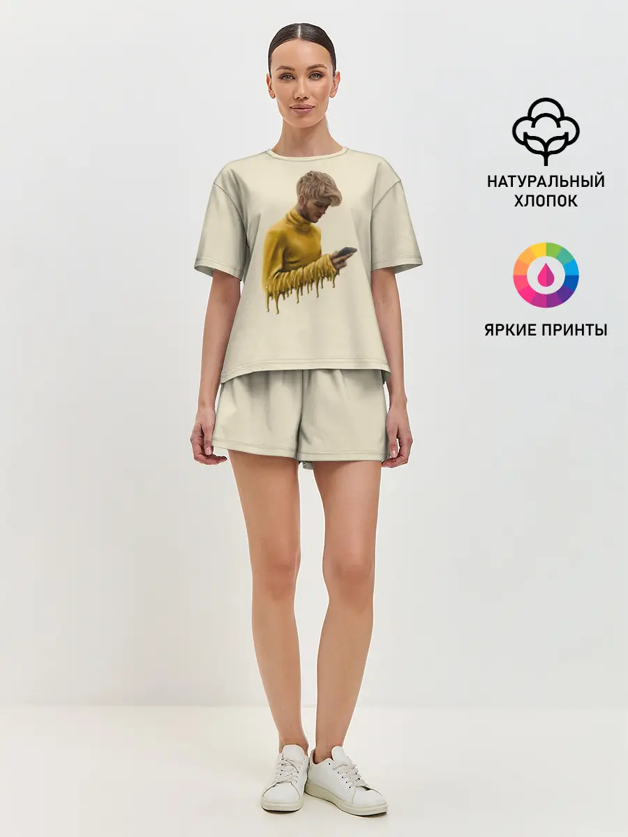 Женская пижама с шортами / Lil Peep