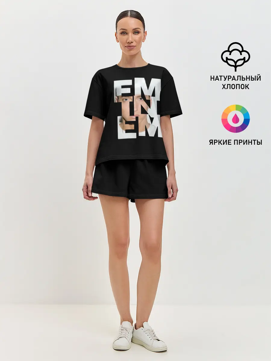 Женская пижама с шортами / Eminem