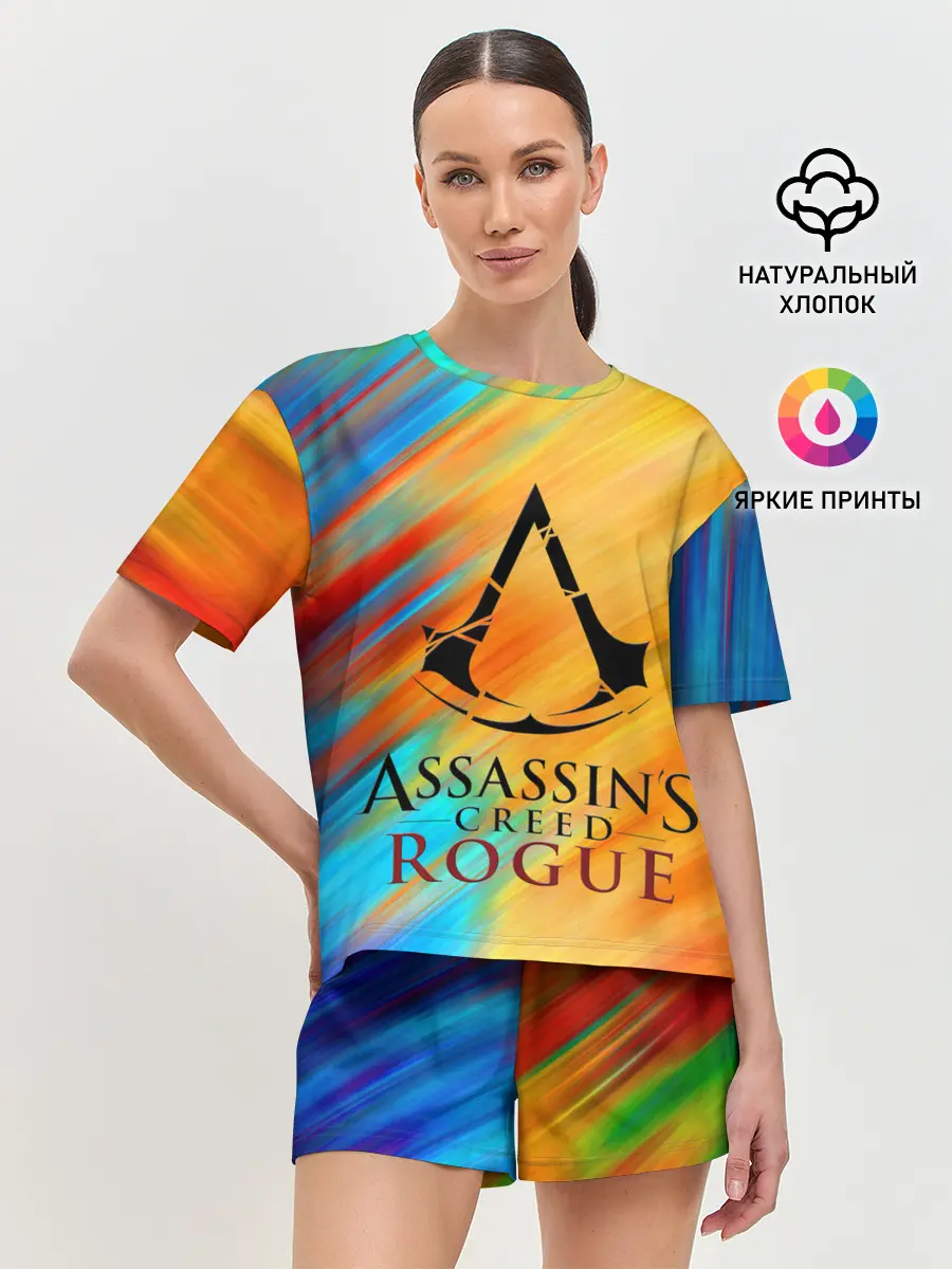 Женская пижама с шортами / assassins