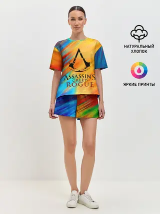 Женская пижама с шортами / assassins