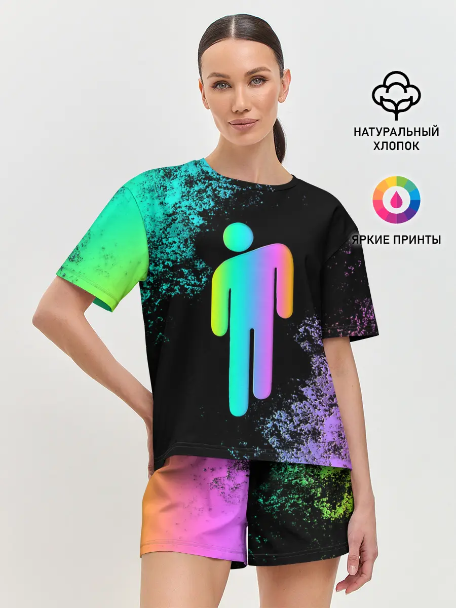 Женская пижама с шортами / BILLIE EILISH