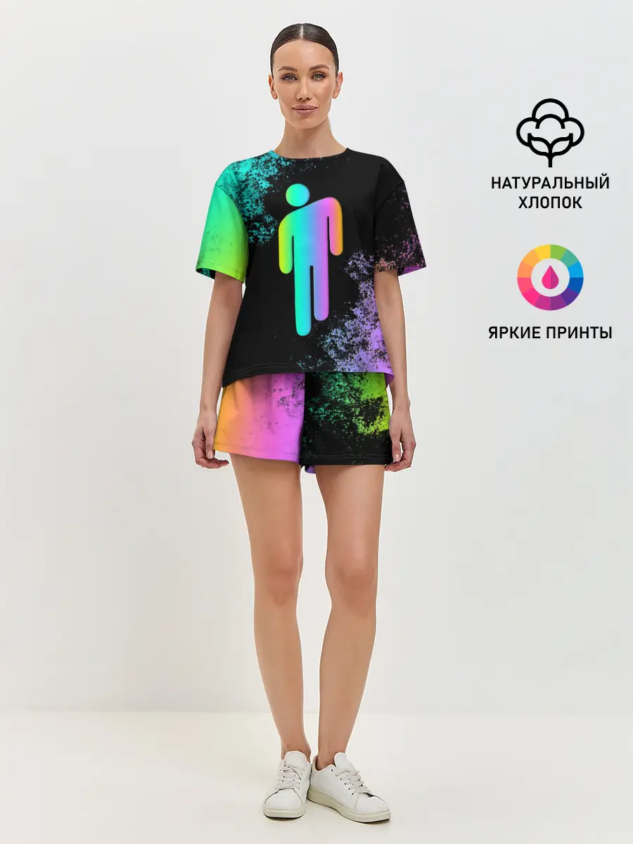 Женская пижама с шортами / BILLIE EILISH