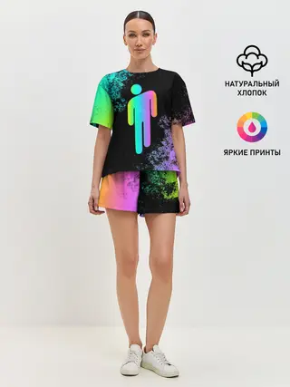 Женская пижама с шортами / BILLIE EILISH