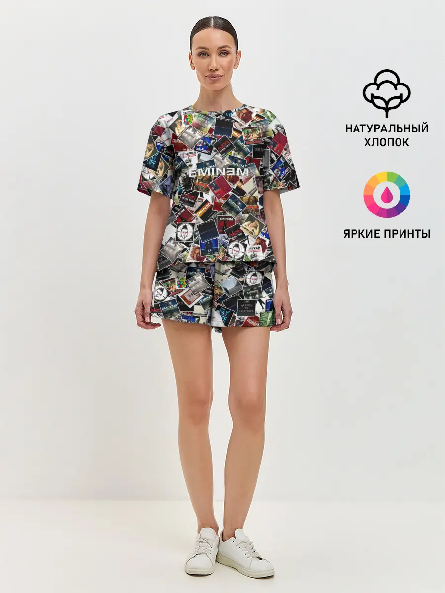 Женская пижама с шортами / Дискография EMINEM
