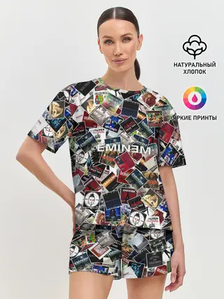 Женская пижама с шортами / Дискография EMINEM