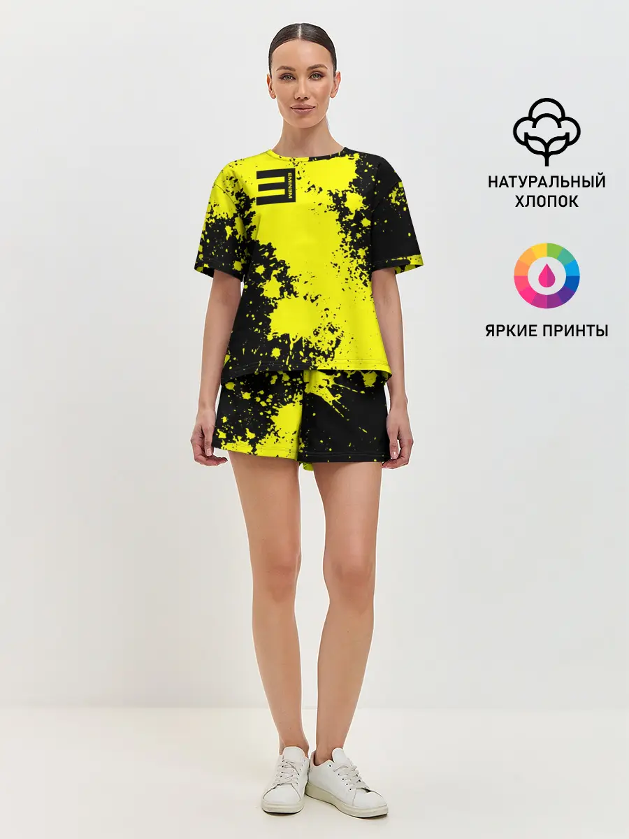 Женская пижама с шортами / Eminem