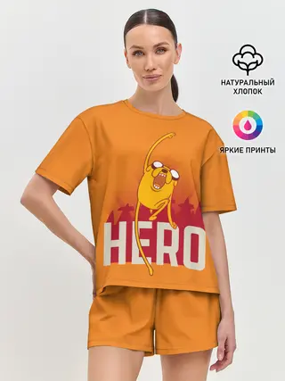 Женская пижама с шортами / HERO.Джейк