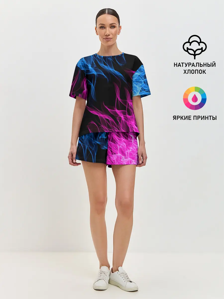 Женская пижама с шортами / БИТВА ОГНЕЙ