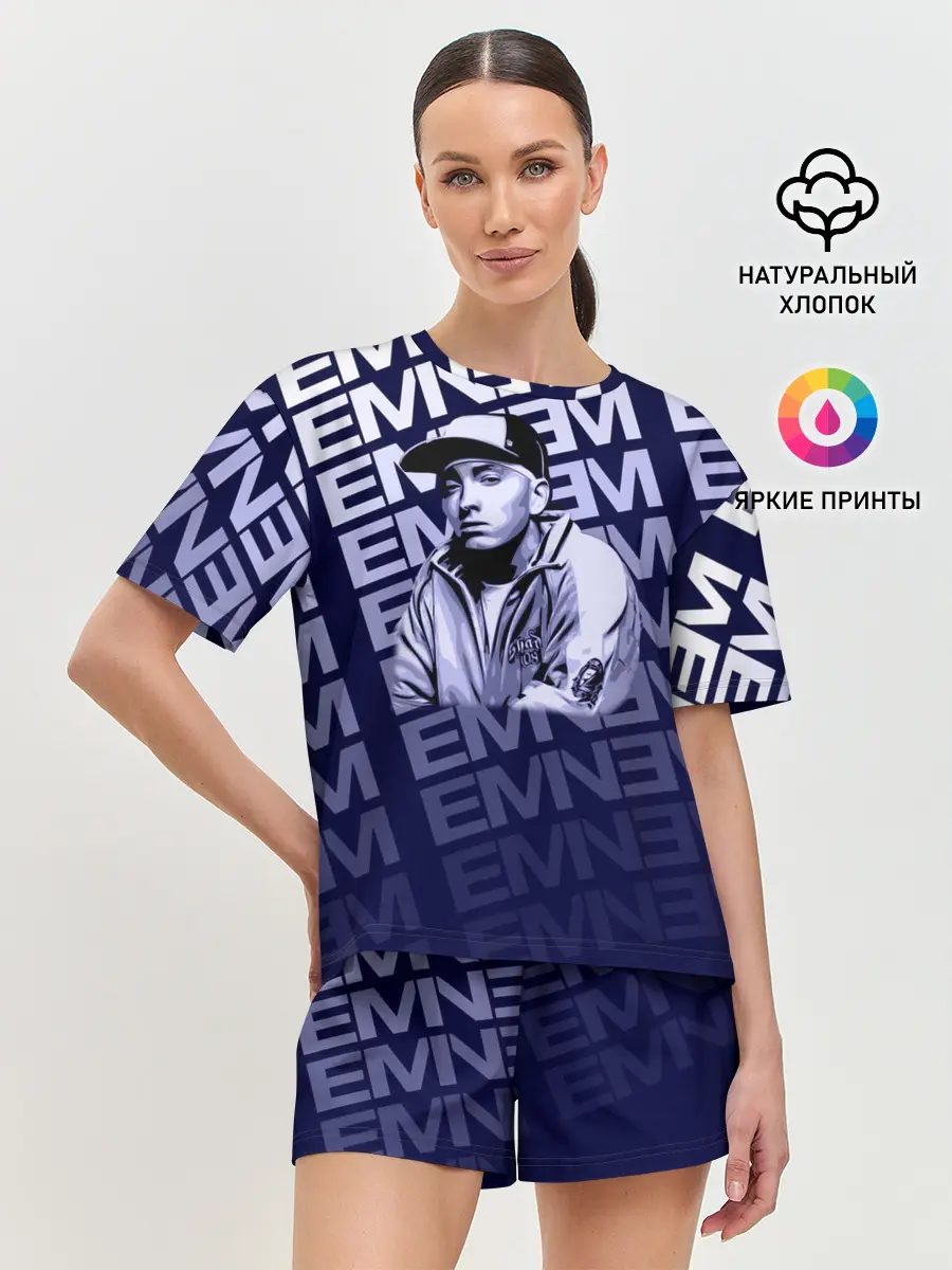 Женская пижама с шортами / Eminem