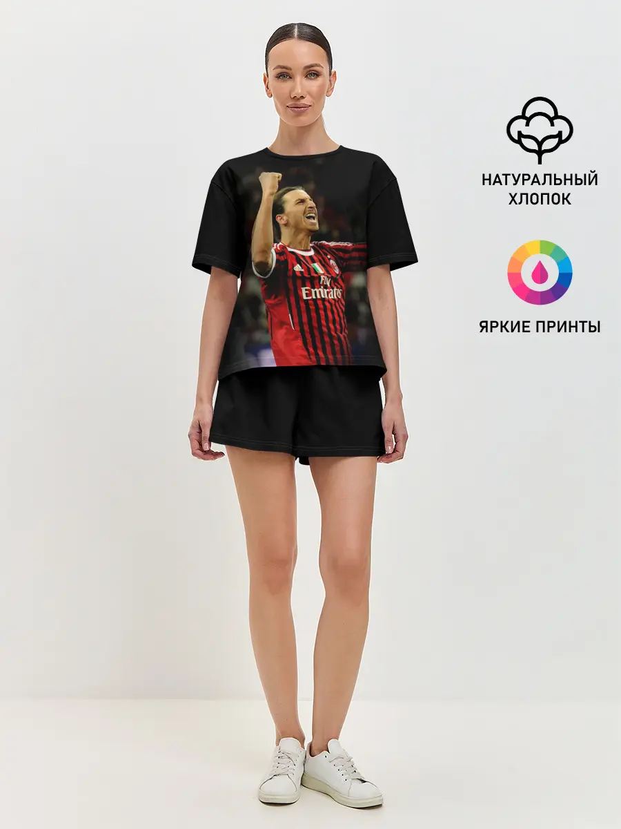 Женская пижама с шортами / Златан Ибрагимович