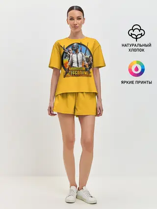 Женская пижама с шортами / PUBG