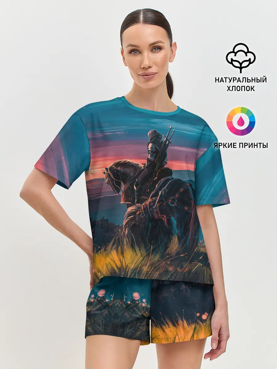 Женская пижама с шортами / The Witcher