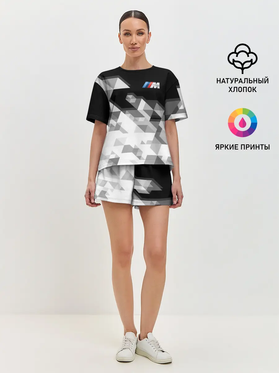 Женская пижама с шортами / BMW | БМВ